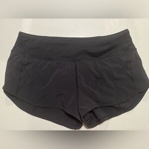 Lululemon Speed Up 2.5" Short Size 6 Black